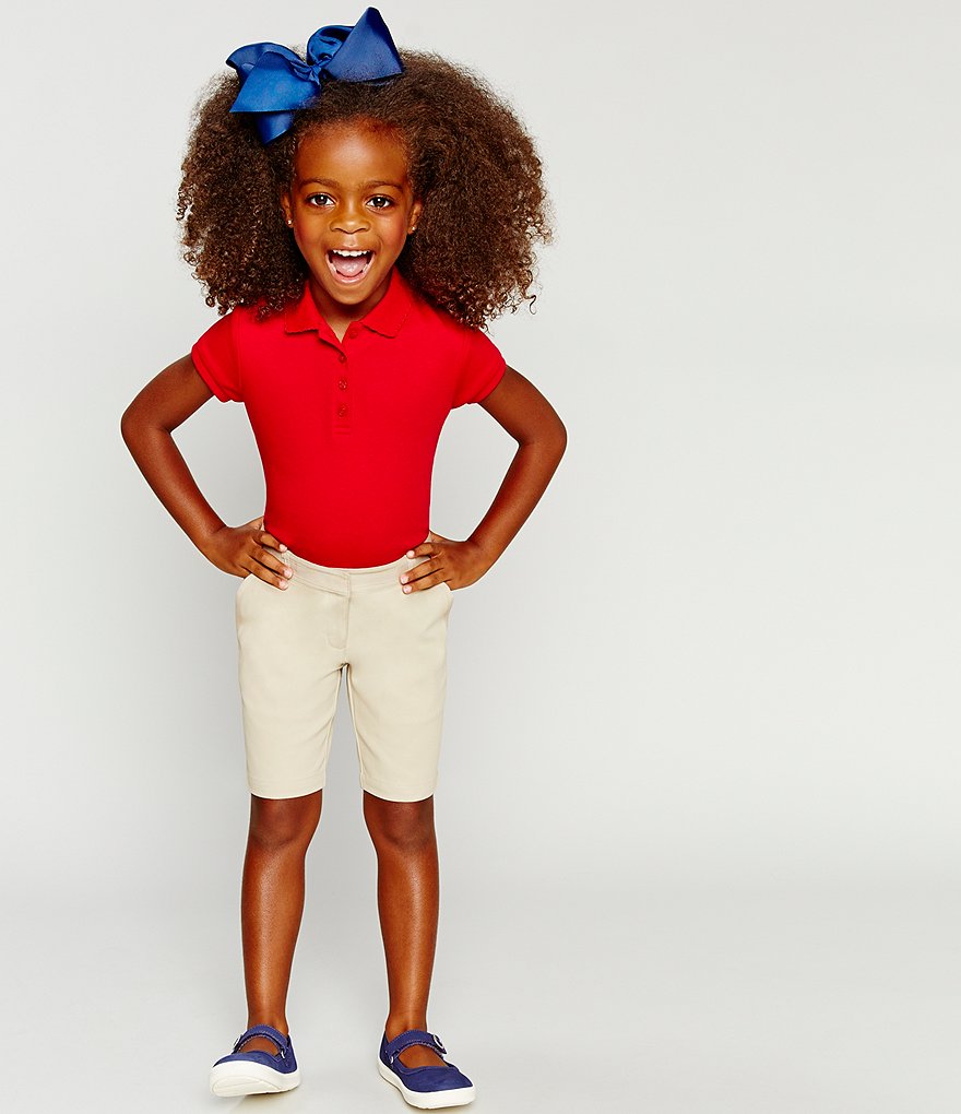 Hippie Girl Little Girls 4-6X Tie-Dye French Terry Dolphin Shorts