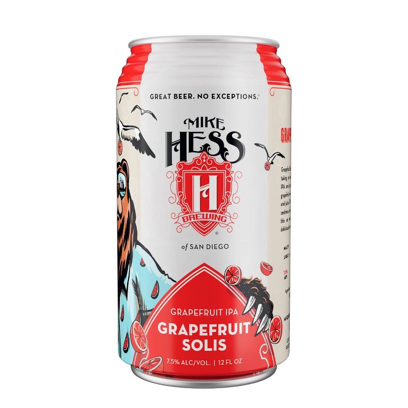 Mike Hess Grapefruit Solis IPA Beer - 6pk/12 fl oz Cans