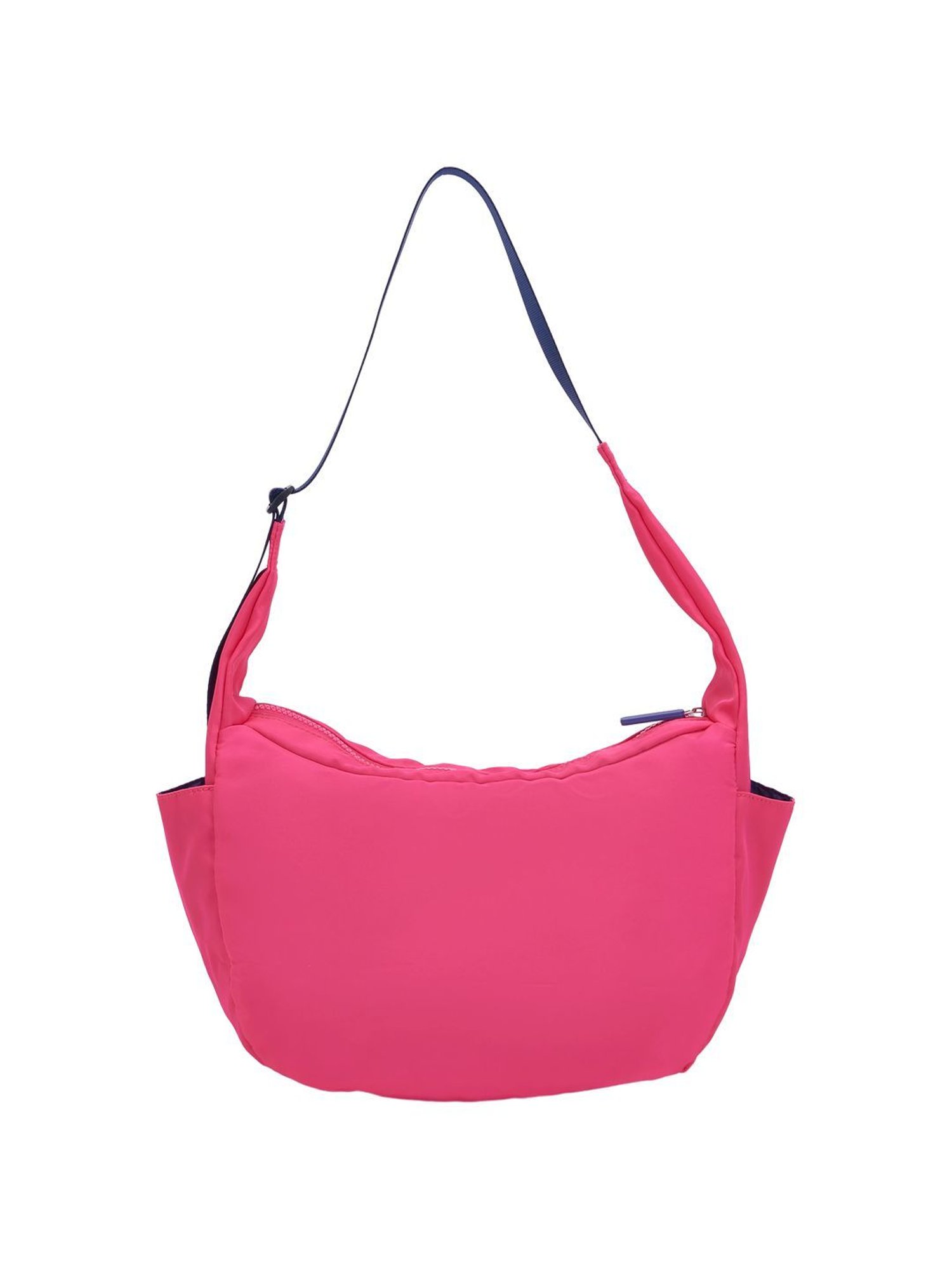 Nautica Fushia Solid Medium Hobo Handbag