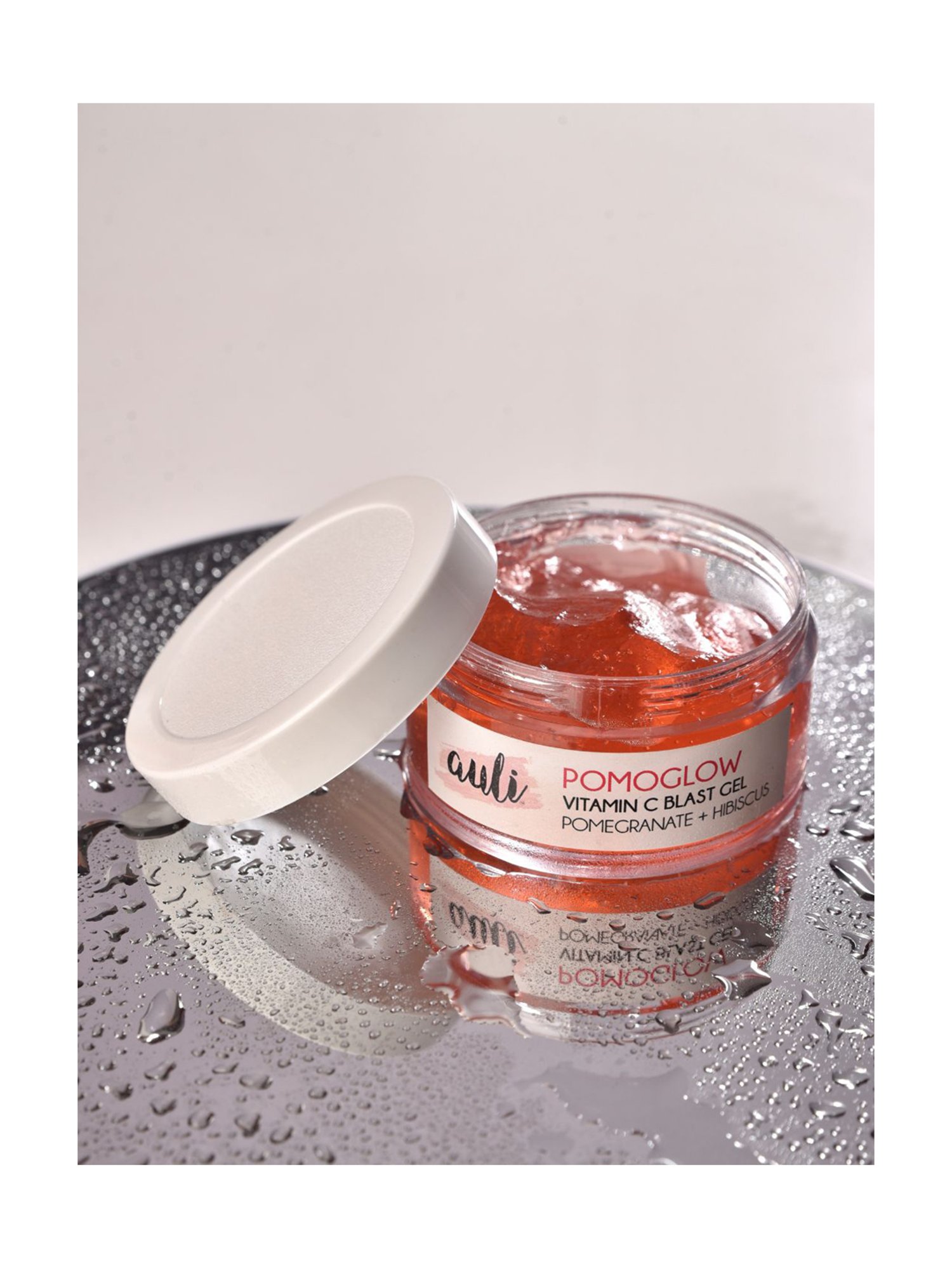 Auli Pomoglow Antioxidant Rich Pomegranate Gel - 50 gm