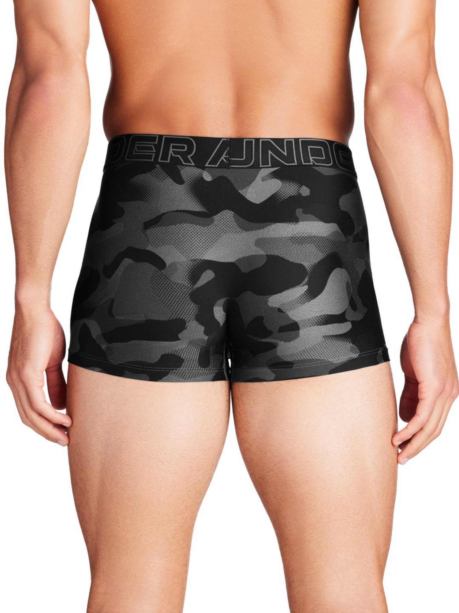 Under Armour Black Fitted Camouflage Boxers