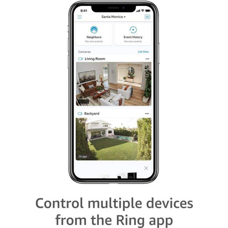 Ring Stick Up Cam Battery HD Security Camera w/ Two-Way Talk, Gen2