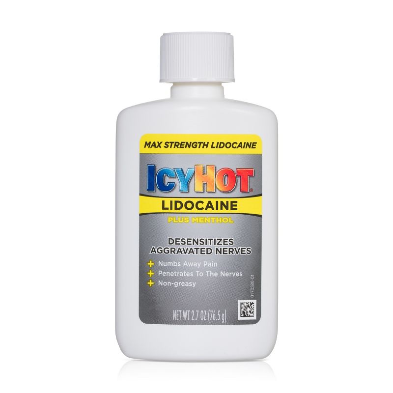 Icy Hot with Lidocaine Pain Relieving Cream - 2.7oz.