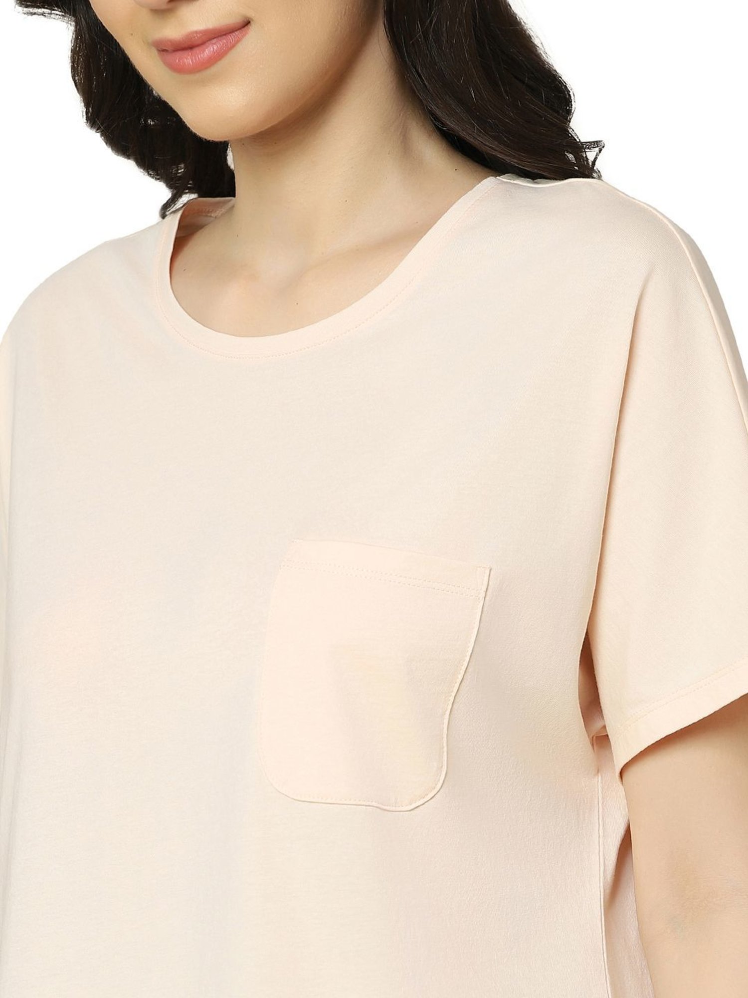 Triumph Beige Cotton T-Shirt