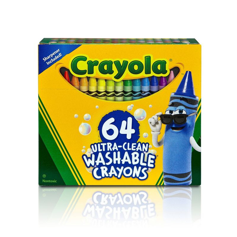 Crayola 64ct Ultra Clean Washable Crayons