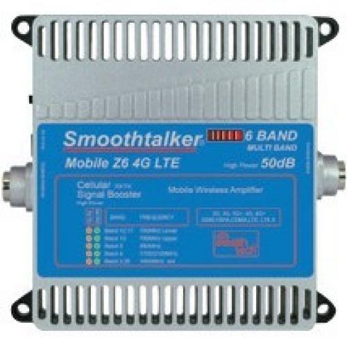 Smoothtalker Mobile Z6 50dB 4G LTE High Power 6 Band Wireless Vehicle Cellular Signal Booster Kit