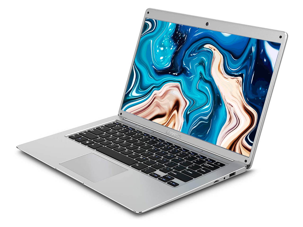 Lsxvern PO1 14.1" Laptop Computer PC 6GB DDR3 RAM 64G Emmc + 256G SSD Rom Intel celeron J3355(Up to 2.5GHz) Windows 10 Home 1920*1080 IPS FHD Screen Office Work Notebook