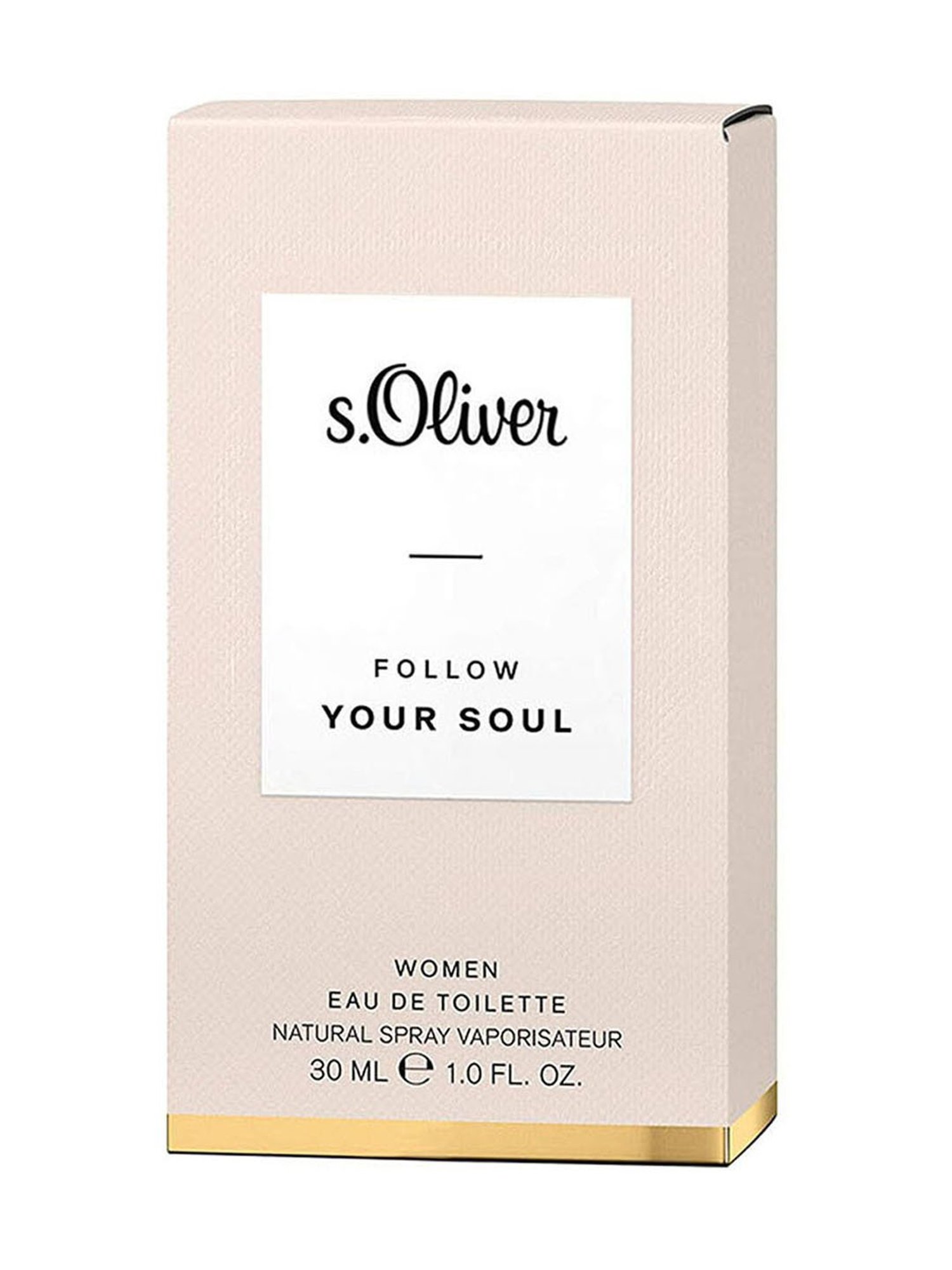 s.Oliver Follow Your Soul Eau De Toilette for Women - 30 ml