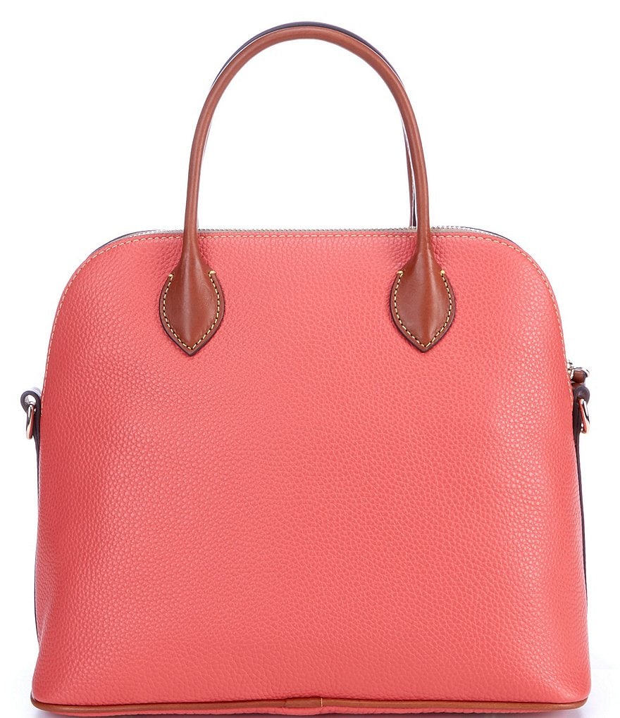Dooney & Bourke Pebble Collection Large Domed Satchel Bag
