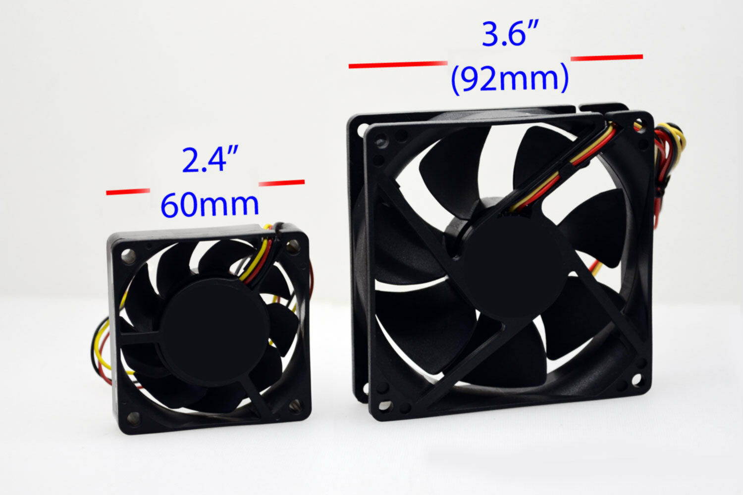 2Pcs DMD / Lamp Fans for Samsung TV G6015M12B2 / G9225L12B2