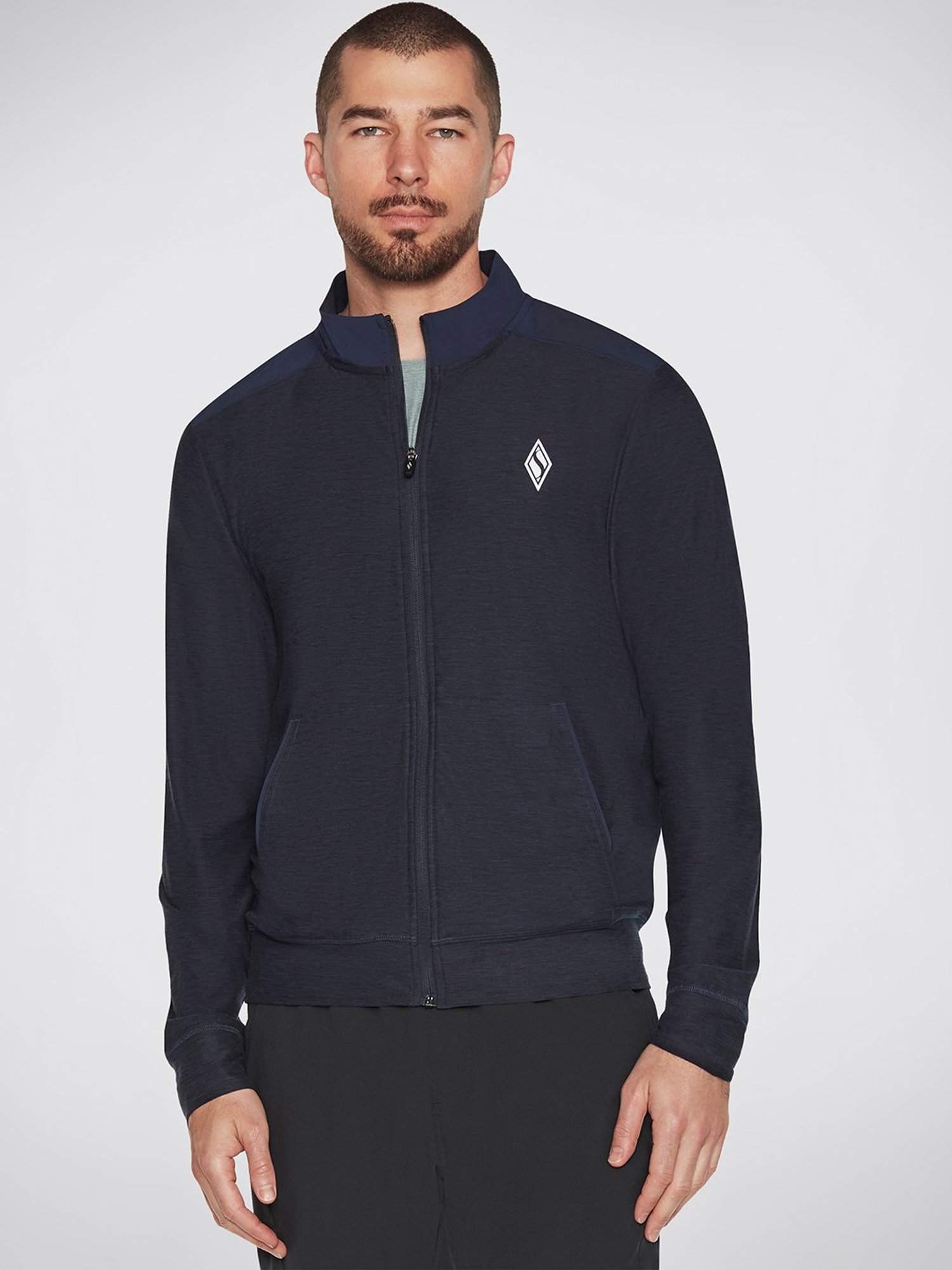 Slowave Teal Regular Fit Sports Hooded Jacket