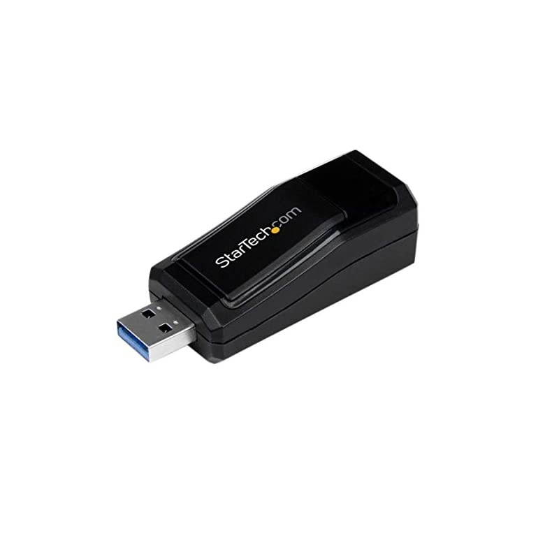 USB 3.0 to Gigabit Ethernet NIC Network Adapter - 10/100/100 Mbps Network Adapter - USB to Ethernet LAN Adapter - USB to RJ45 (USB31000NDS)