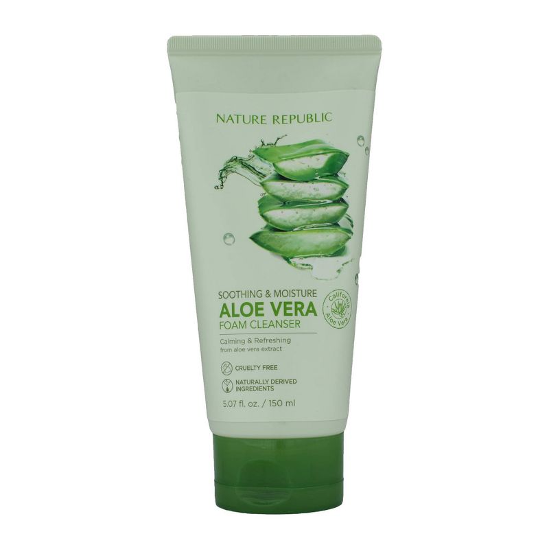 Nature Republic Foam Smoothing Facial Cleanser - 5.07 fl oz