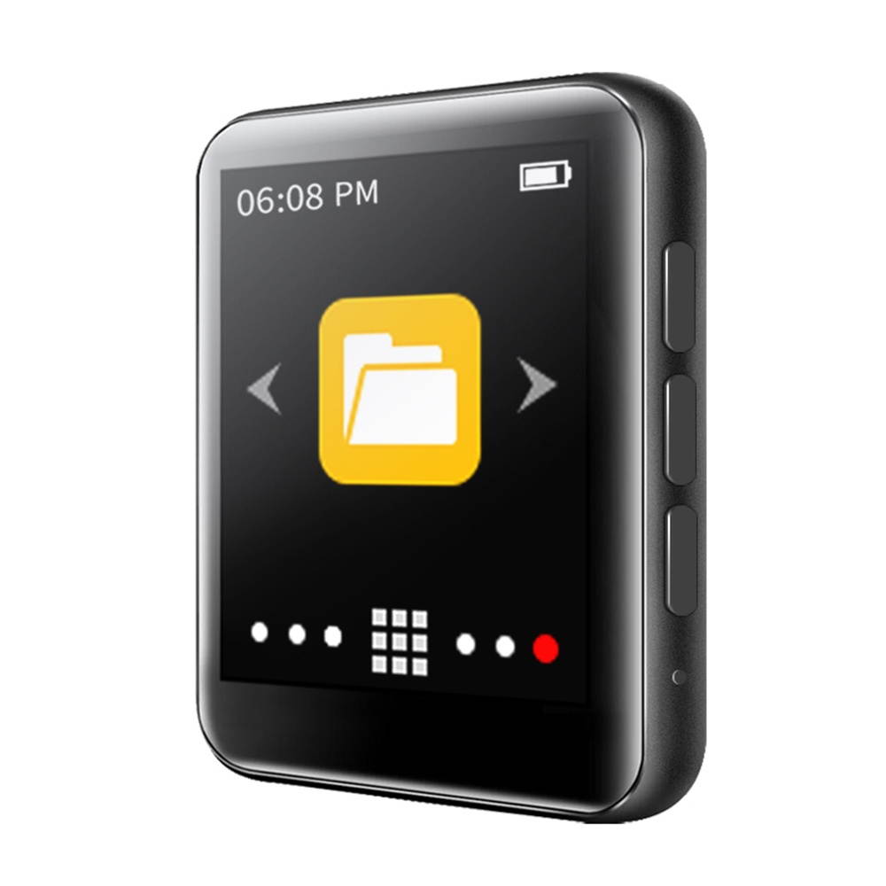RUIZU M4 Portable Mini MP3 Player 1.8" Full Touch Screen FM Radio E-book Pedometer Video Player HiFi Music Player
