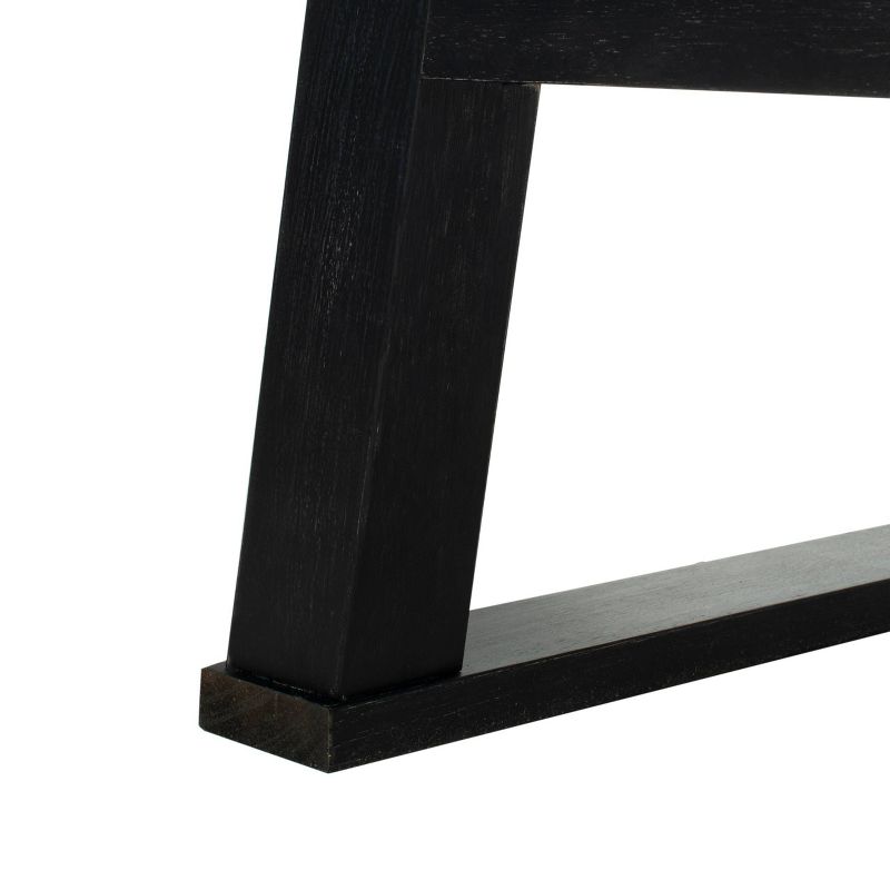 Solano Sunlounger - Black/White - Safavieh