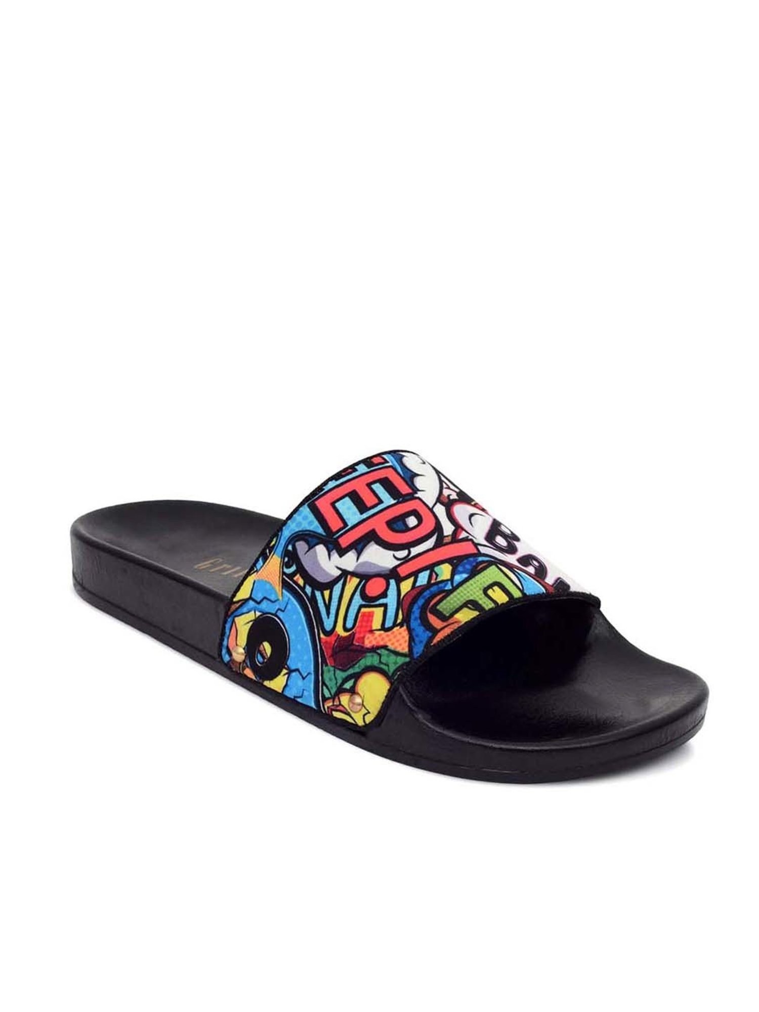 Griffin Men's Multicolor Slides