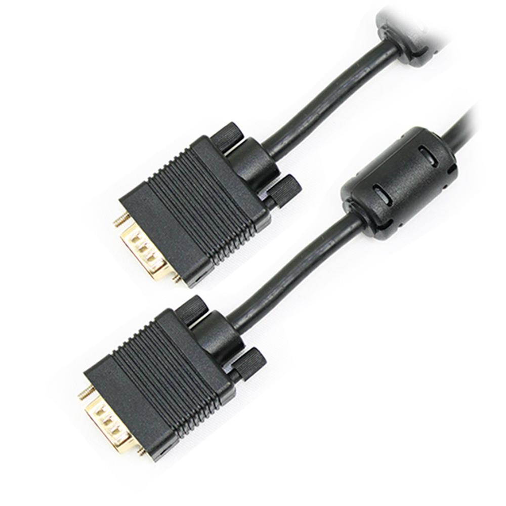 Premium VGA Ferrite True 15 Pin MM, 25ft