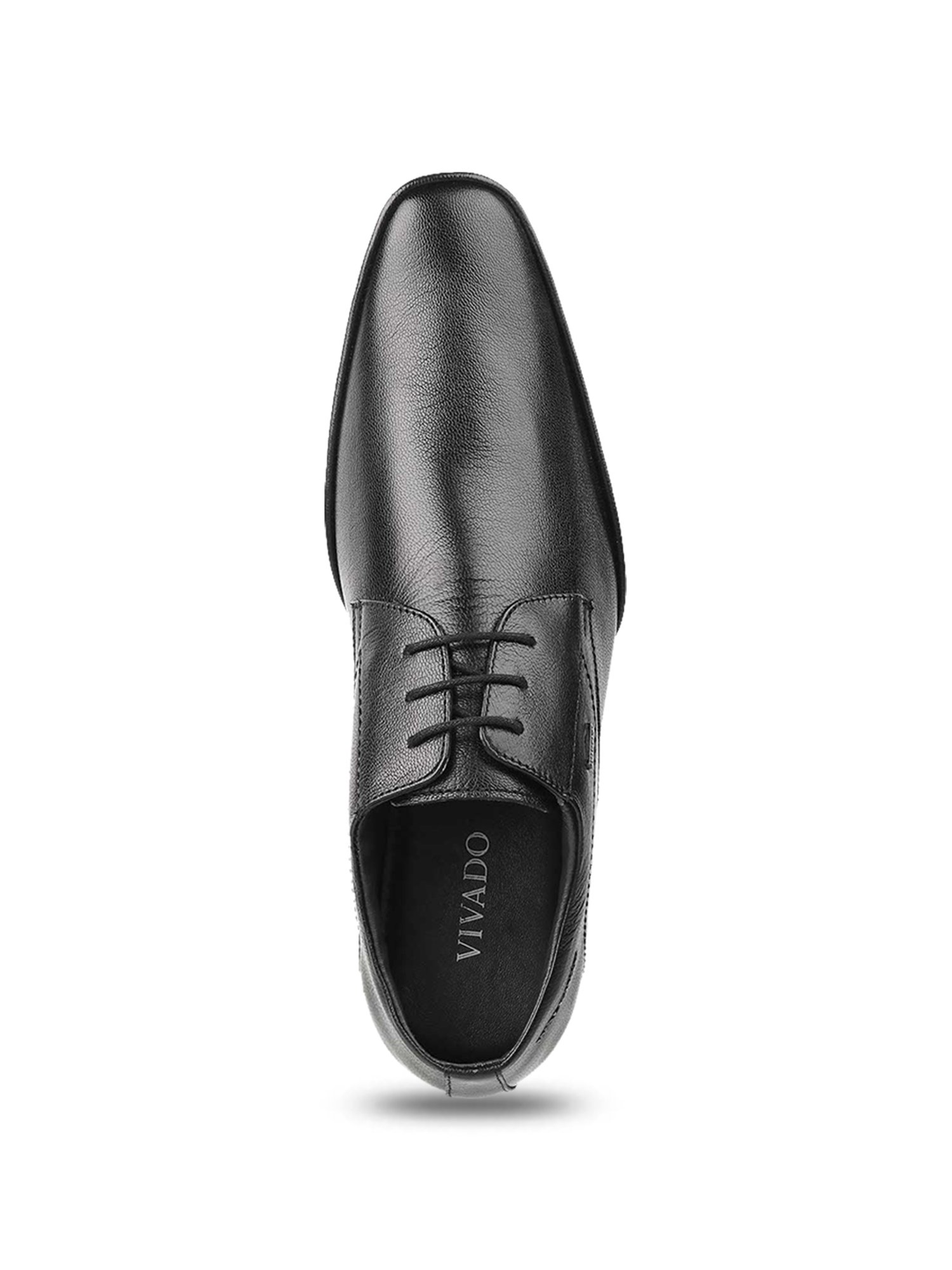 Vivado by Walkway Men's Black Derby Shoes