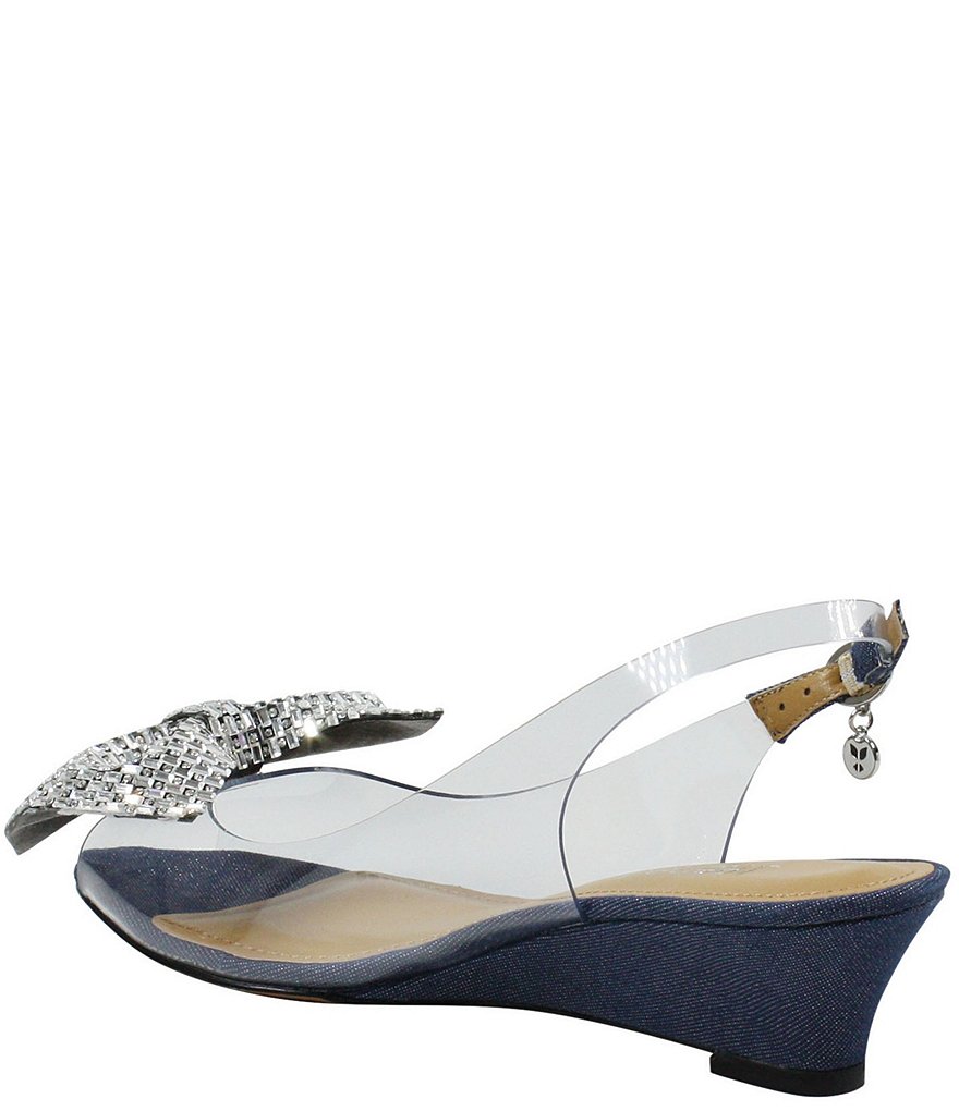 Trotters Kari Pearlized Leather Block-Heel Pumps