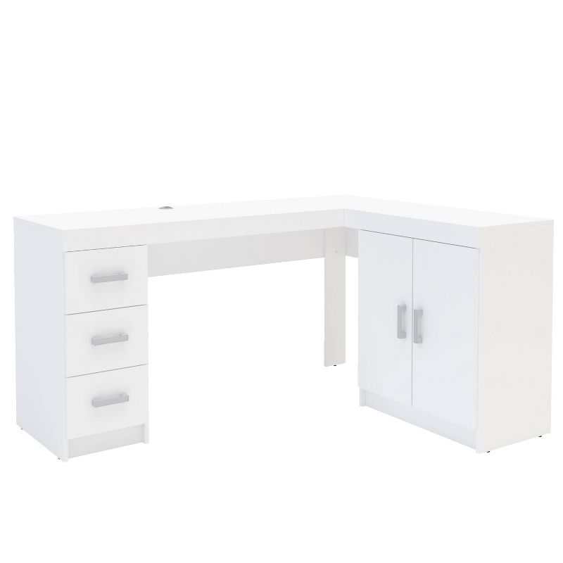 Mayne Corner Desk White - Chique