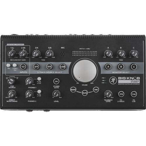 Mackie Big Knob Studio Monitor Plus Controller Interface