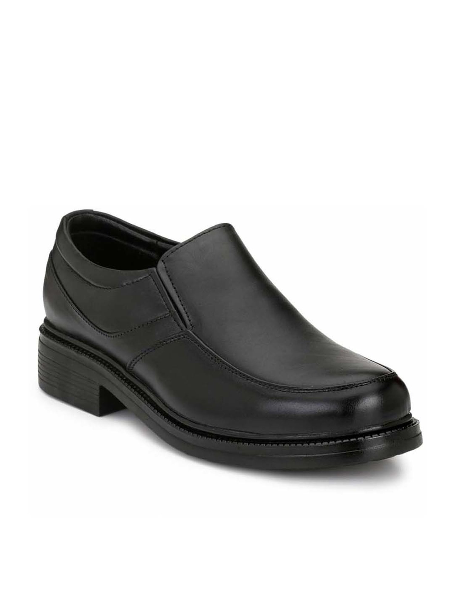Eego Italy Men's Black Formal Loafers
