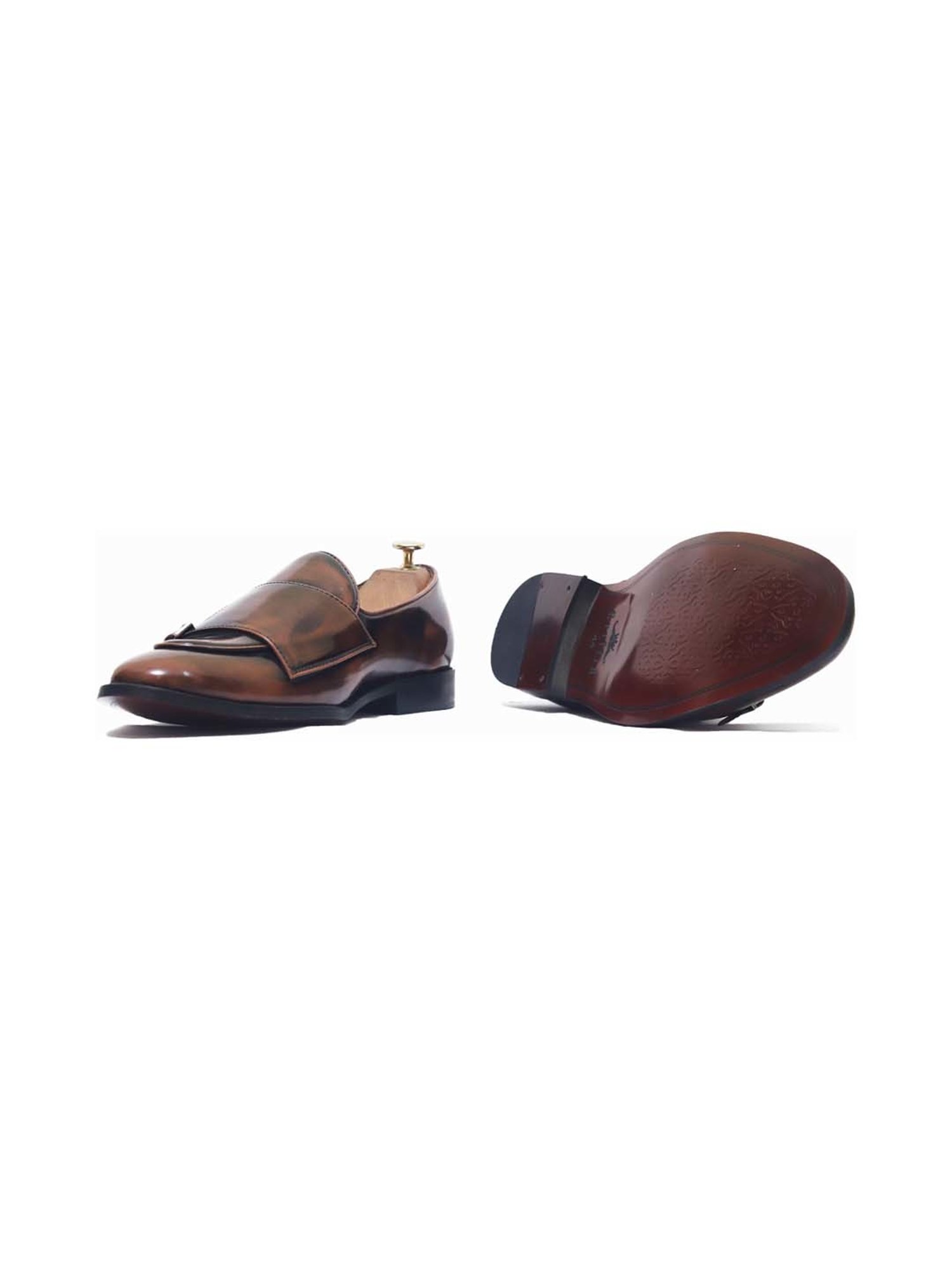 Griffin Men's Cocoa Monk Shoes