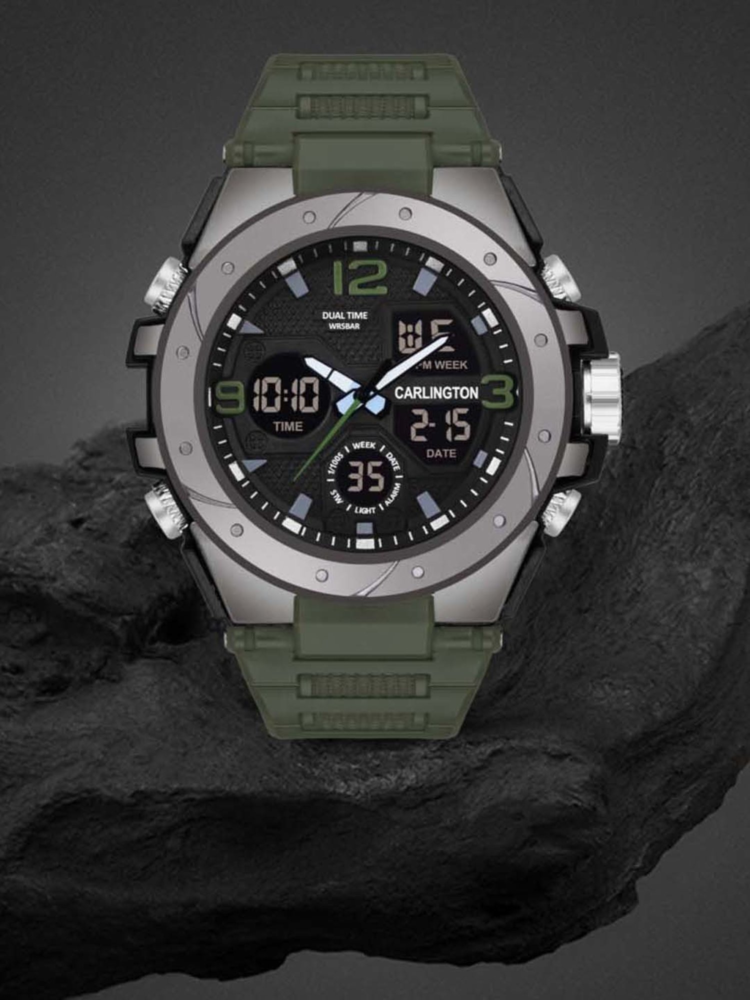 CARLINGTON Endurance 9105 Analog-Digital Watch for Men