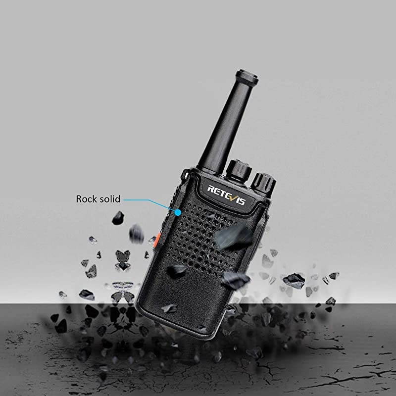 RT67 Walkie Talkies Rechargeable,Small 2 Way Radios with Earpiece,3000mAh Large Capacity Battery Flashlight,Handheld Two Way Radio for Adults,School Church Business(10 Pack)