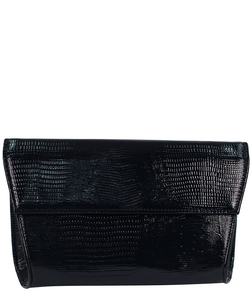 Kate Landry Satin Buckle Clutch Bag