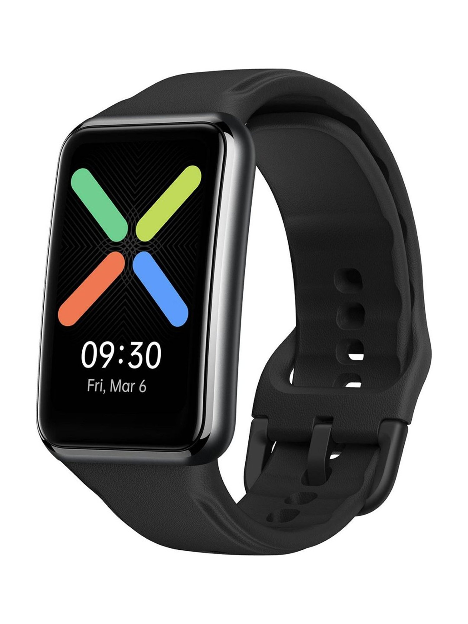 Oppo Watch Free 1.64 AMOLED Display Smartwatch 14 Days Long Battery Life (Black)