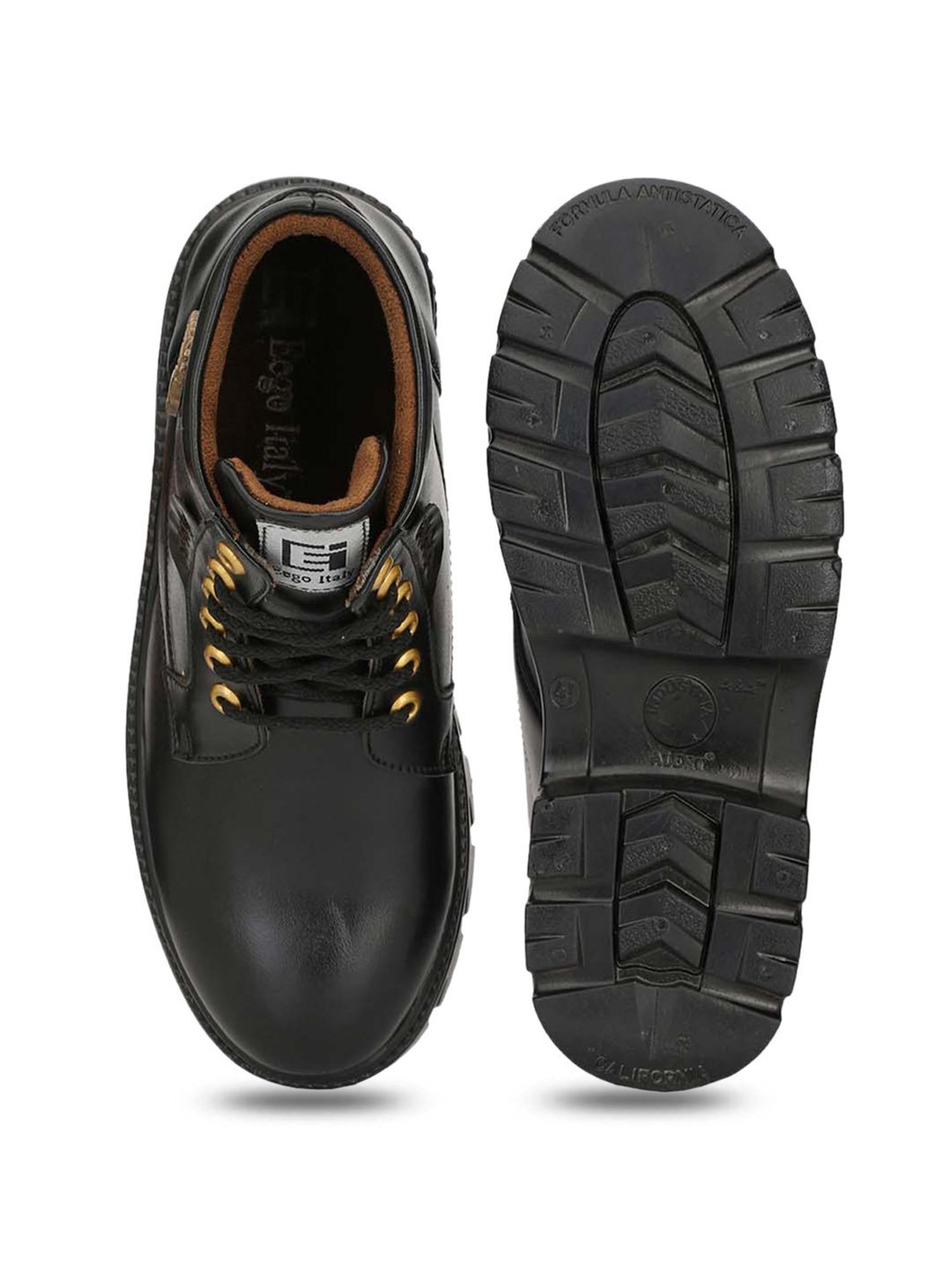 Eego Italy Men's Black Casual Boots