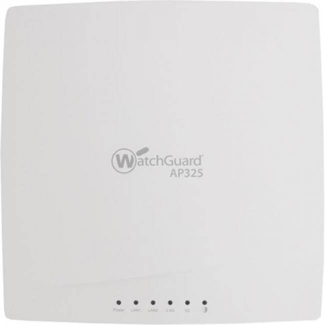 WatchGuard AP325 and 1-yr Secure Wi-Fi - 2.40 GHz, 5 GHz - MIMO Technology - 2 x Network (RJ-45) -
