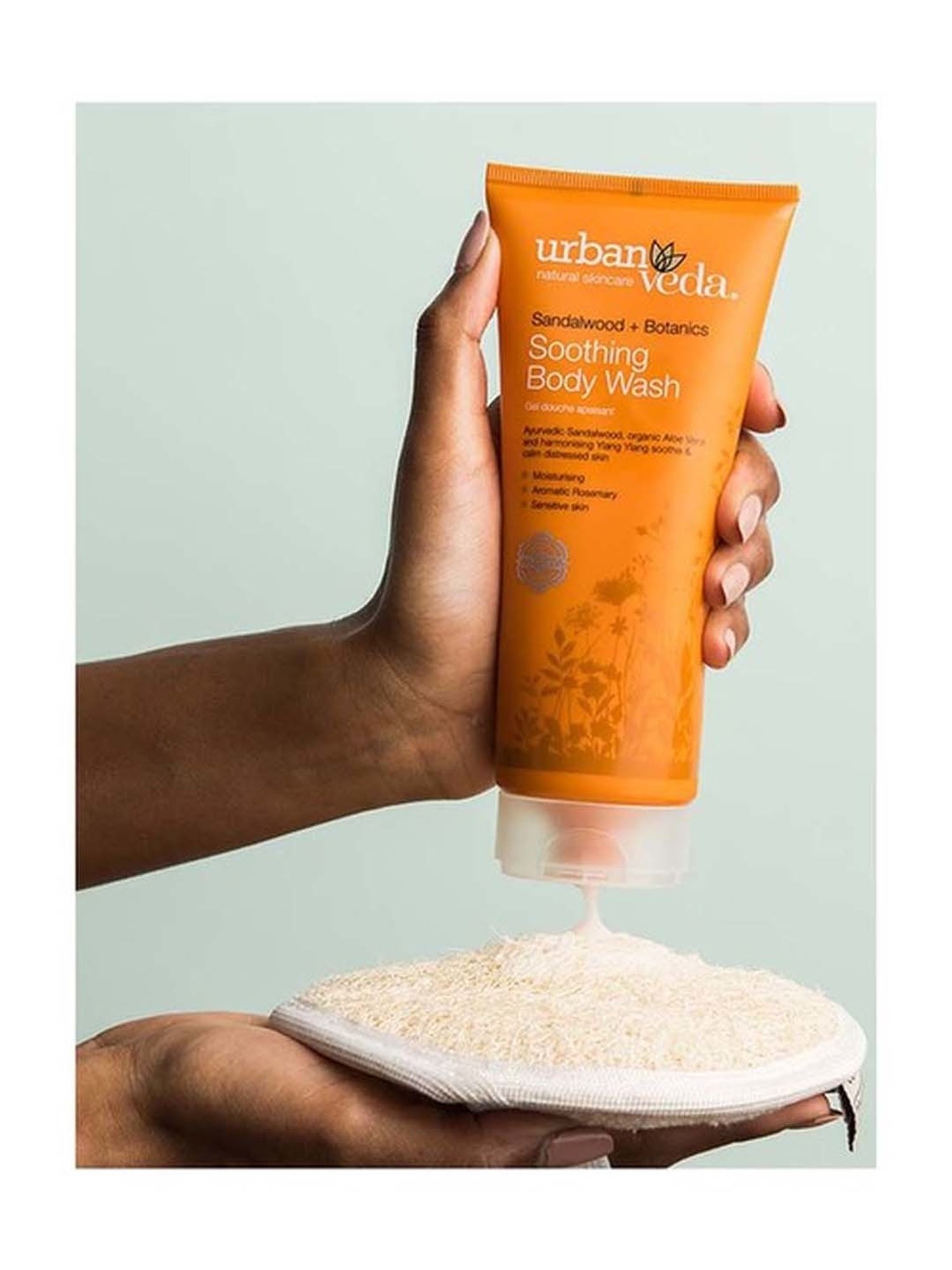 Urban Veda Soothing Sandalwood Body Wash - 200 ml