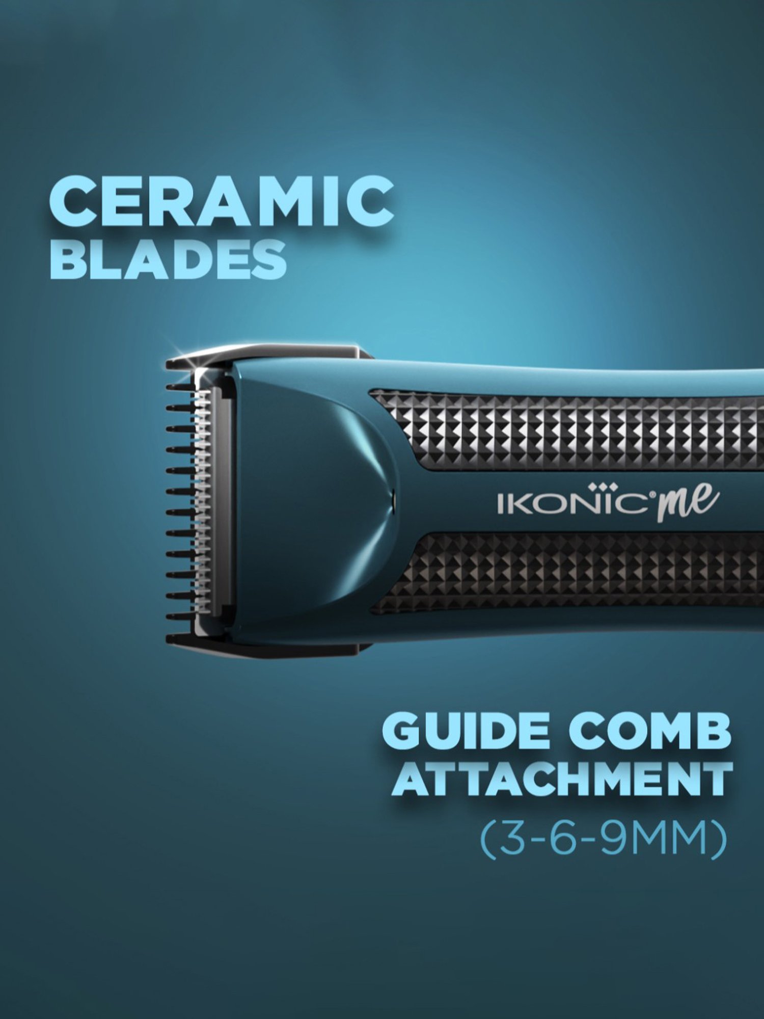 Ikonic Me Beard and Body Trimmer - Blue