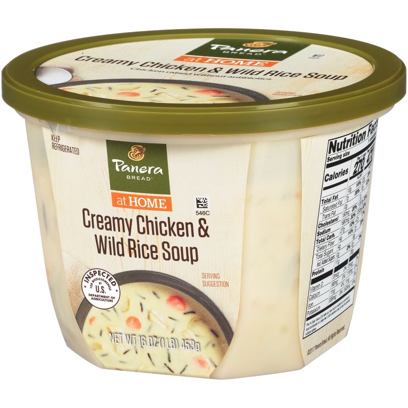 Panera Bread At Home Creamy Chicken & Wild Rice Soup - 16oz