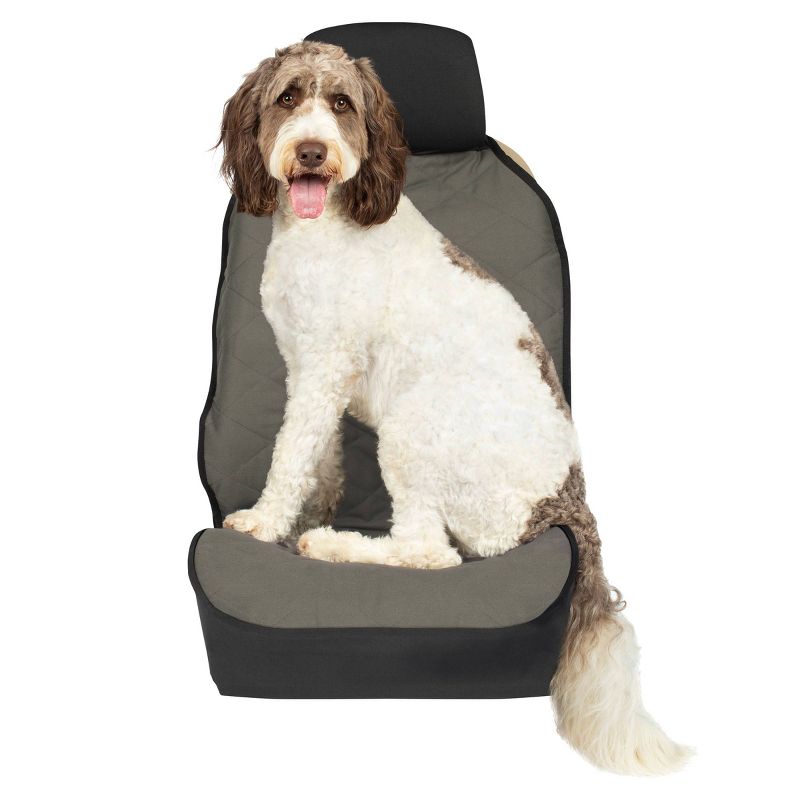 PetSafe Happy Ride Quilted Bucket Seat Cover - Gray