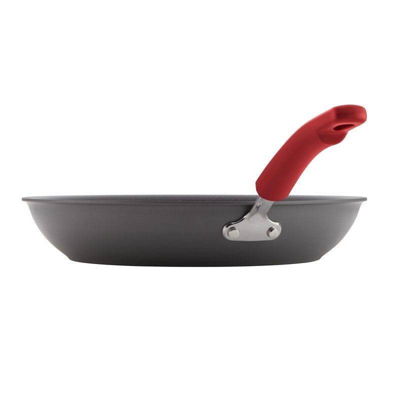 Rachael Ray 12pc Hard-Anodized Nonstick Cookware Set Red