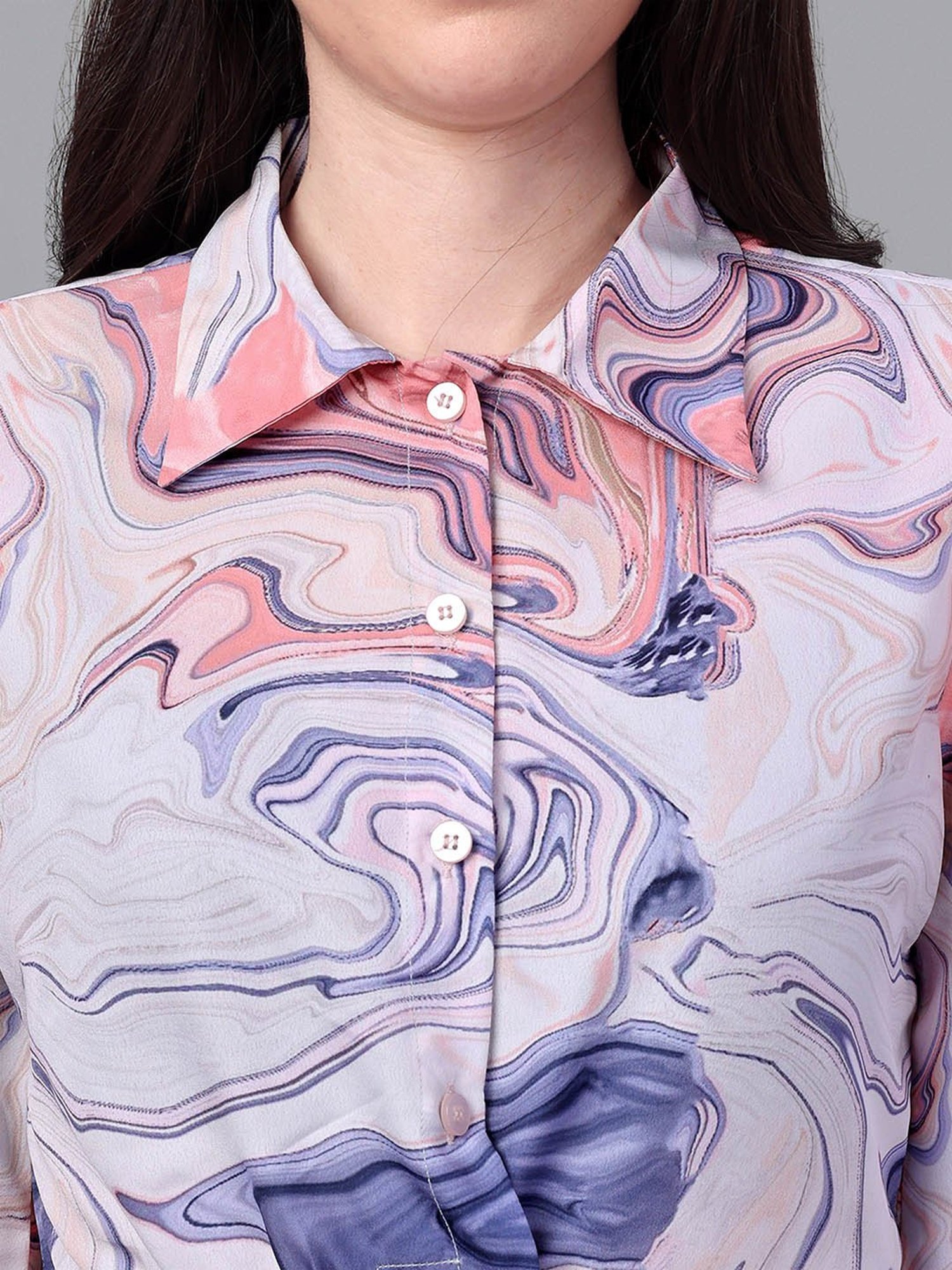 MASAKALI.CO Multicolor Printed Crop Top