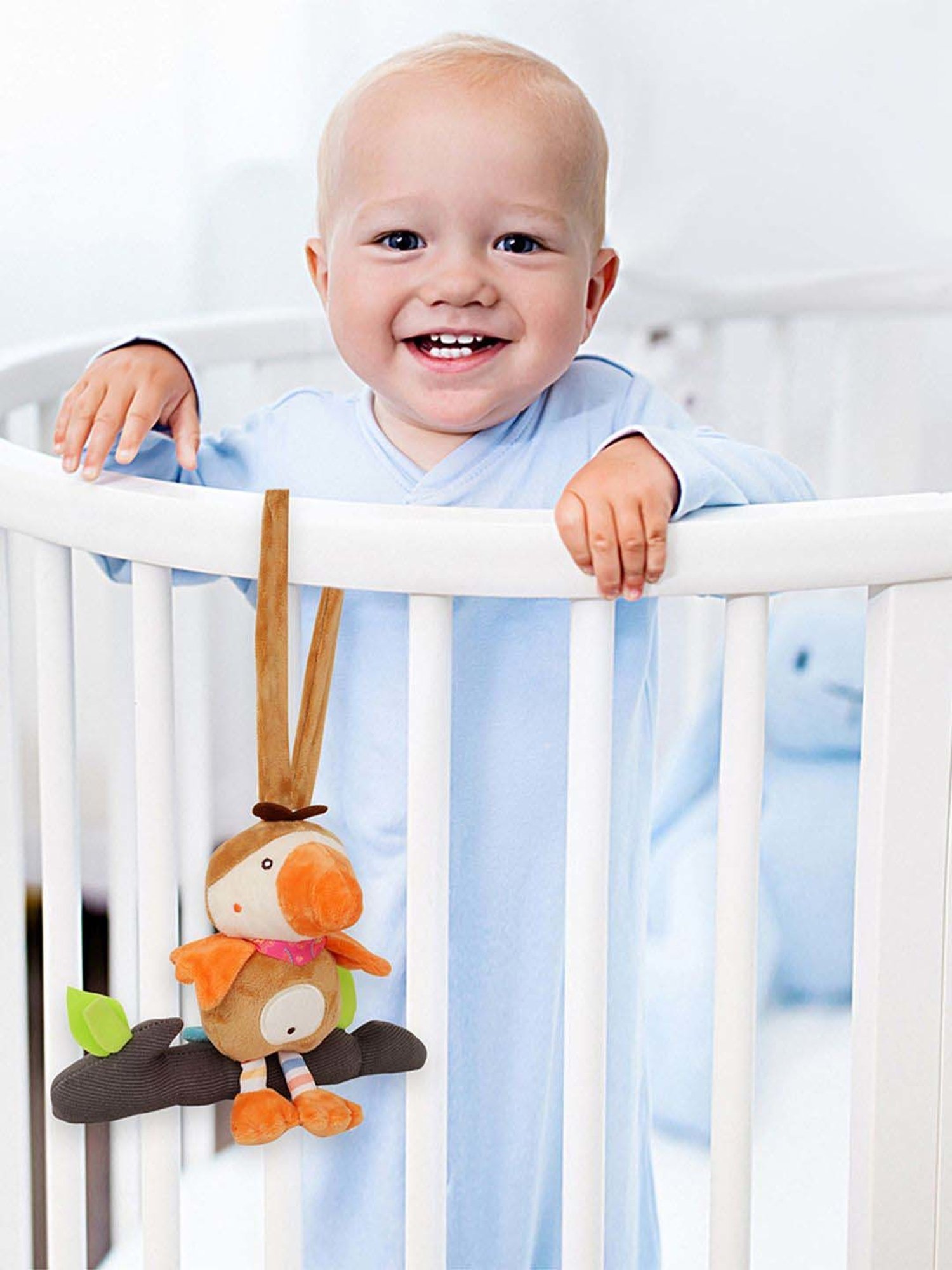 Baby Moo Kids Brown Hanging Toy