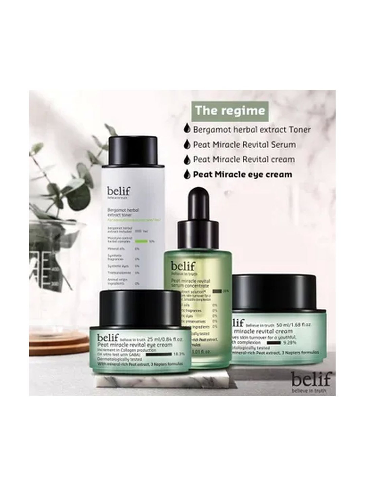 Belif Peat Miracle Revital Eye Cream - 25 ml