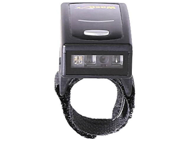 Wasp 633809004018 WRS100SBR Wearable 1D Ring Barcode Scanner,  Bluetooth 4.1 - Black