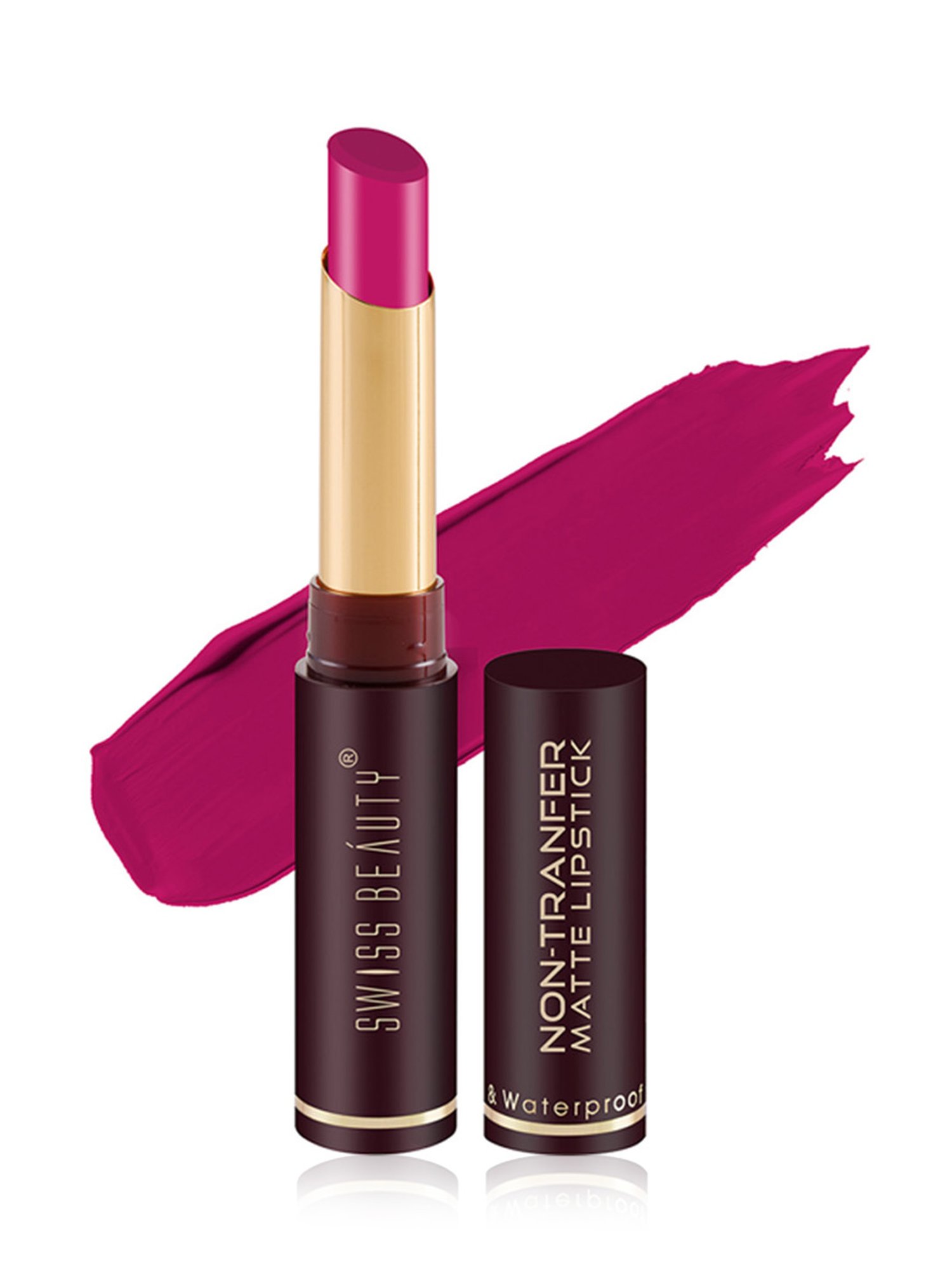SWISS BEAUTY Non-Transfer Matte Lipstick First Love - 2 gm