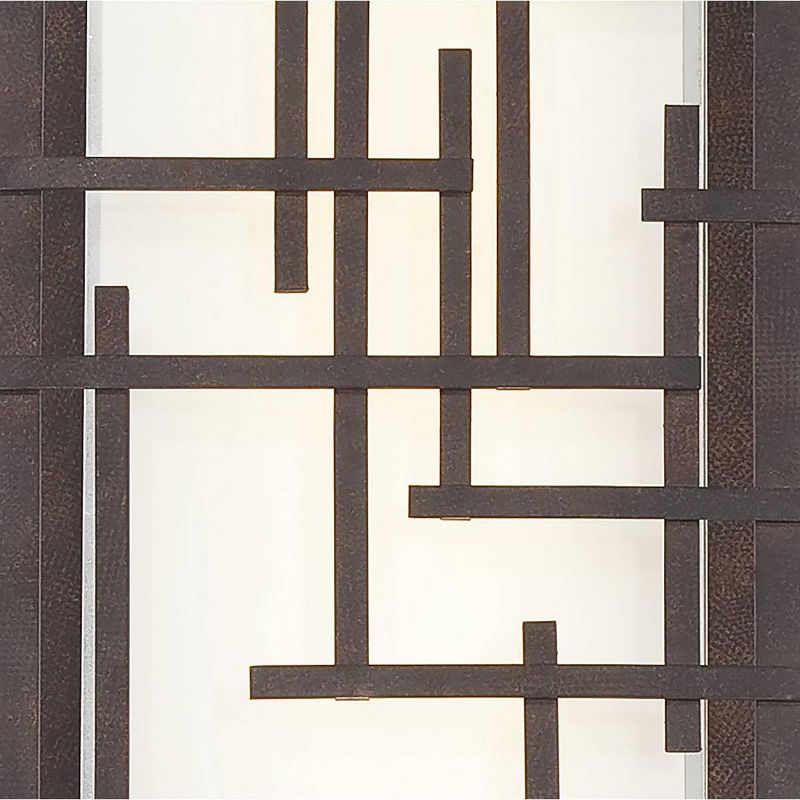 Outdoor LED Wall/Pillar Light Yellow/White - Techko Maid