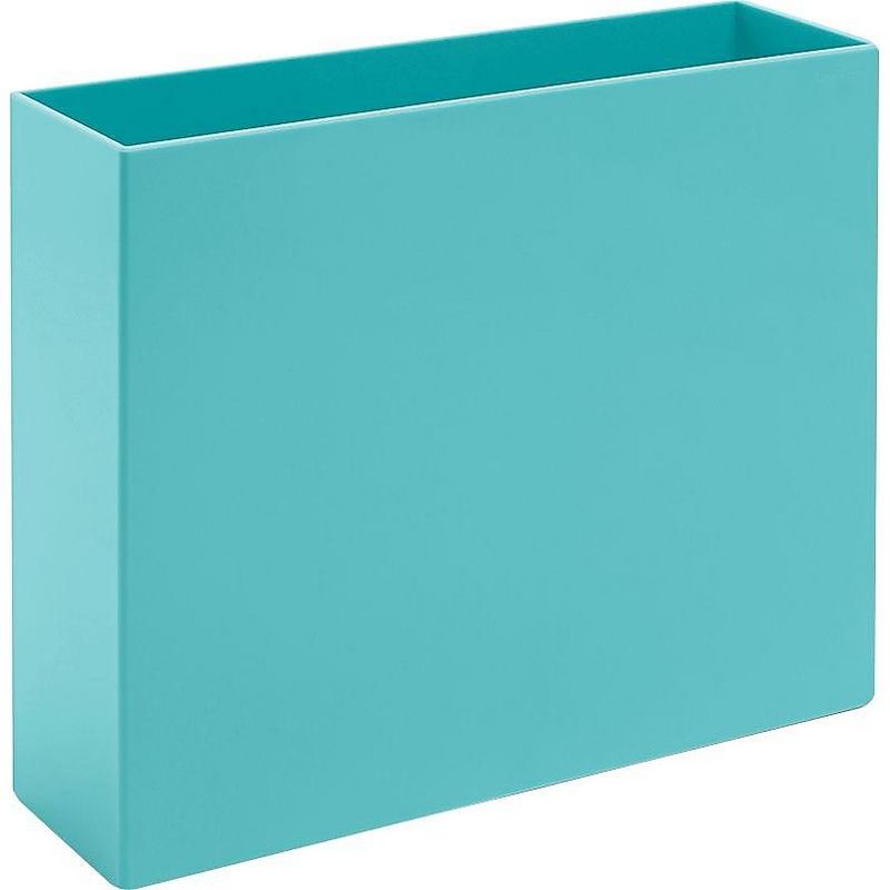 Poppin Aqua Plastic File Box 101274