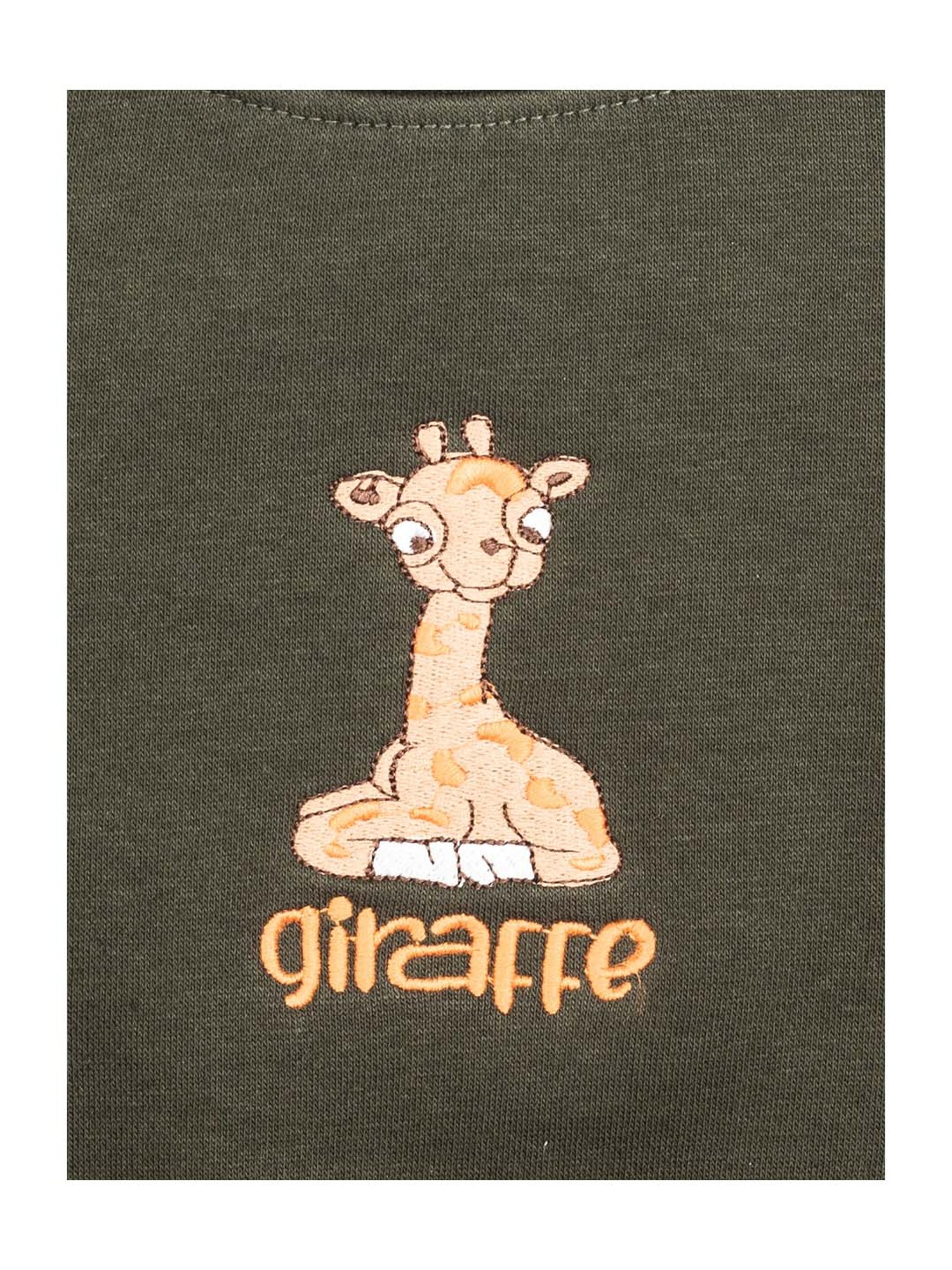 Mee Mee Kids Green Embroidered T-Shirt