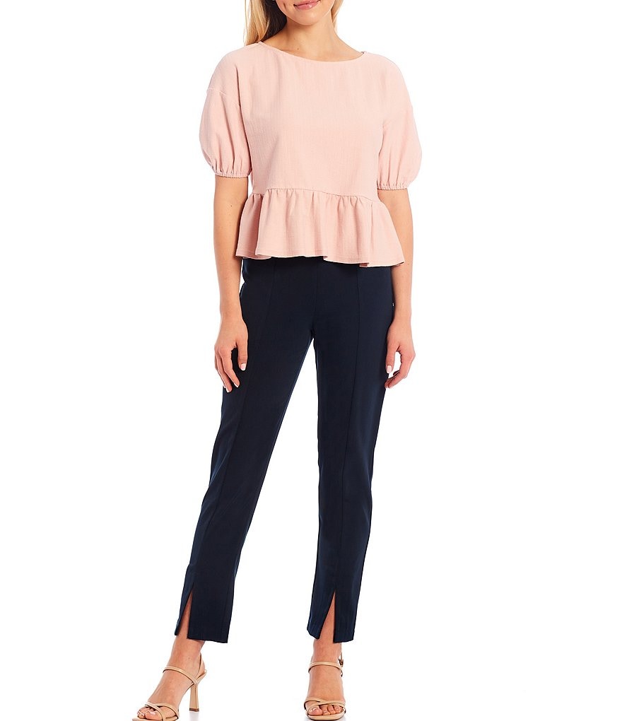 Sugarlips Short Puff Sleeve Babydoll Tee