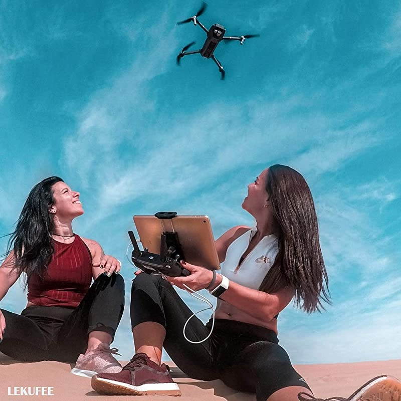 Lightweight Aluminum Alloy Foldable Tablet Holder Mount for Mavic MiniMavic 2 ProMavic 2 ZoomMavic Pro PlatinumMavic AirDJI Spark Remote Controller