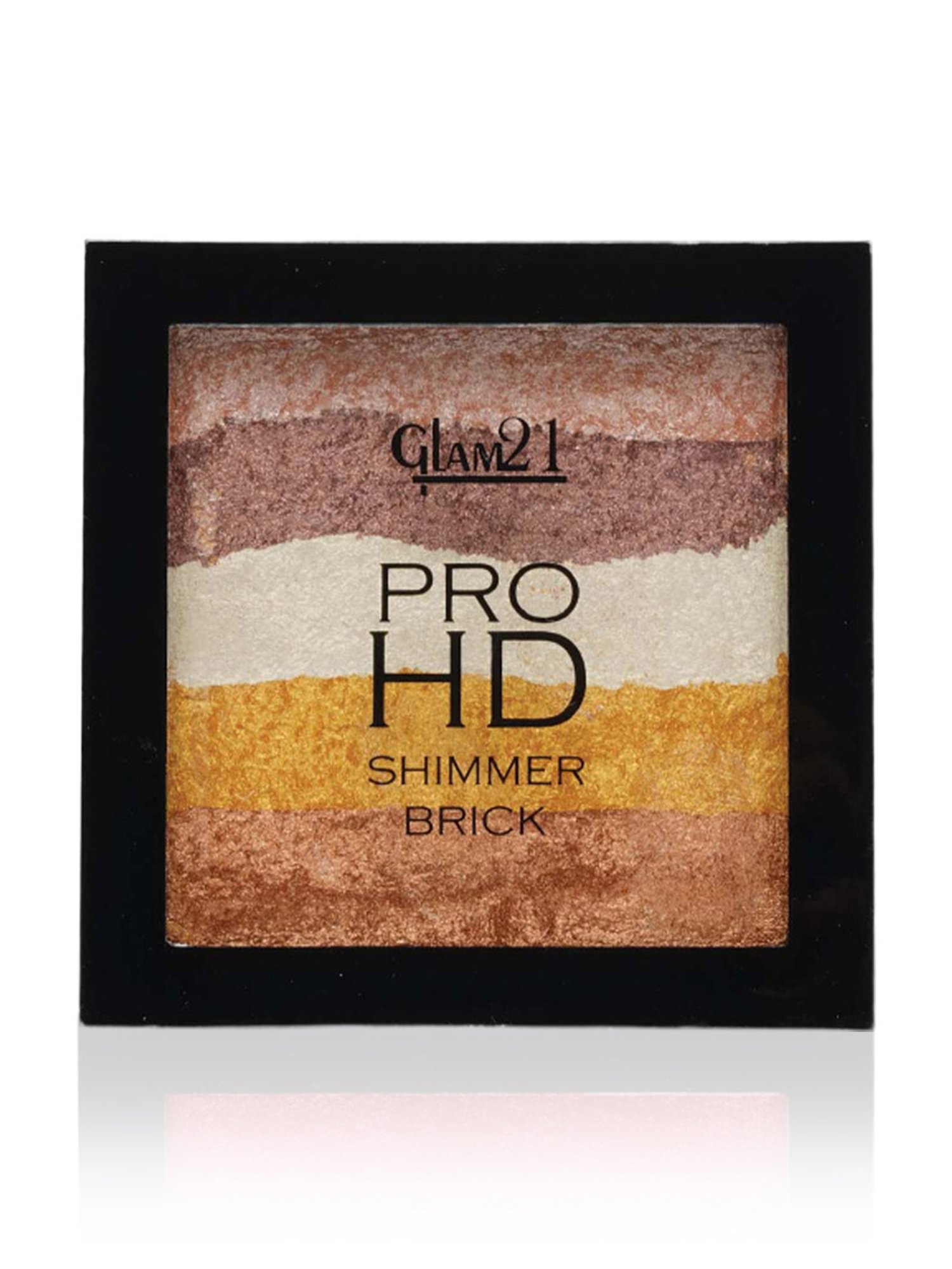 Glam21 Pro HD Shimmer Brick Highlighter Eyeshadow Palette 04 - 7.5 gm