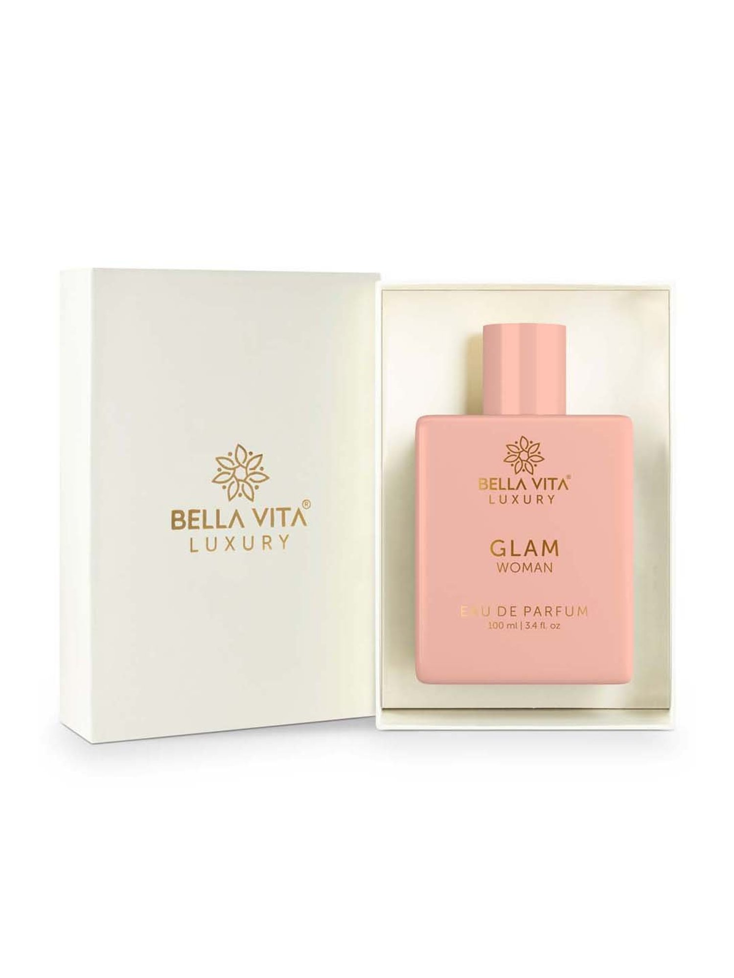 Bella Vita Luxury Glam Perfume for Woman with Fresh and Romantic  Scent,Ideal Gift for her - 100 ml